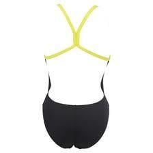 W CRAZY SLOTH LIGHT TECH BACK KADIN YÜZÜCÜ MAYOSU  / BLACK-SOFT GREEN (F30/10-11, F32/12-13, F34/14-15 YAS KARŞILIĞIDIR.)