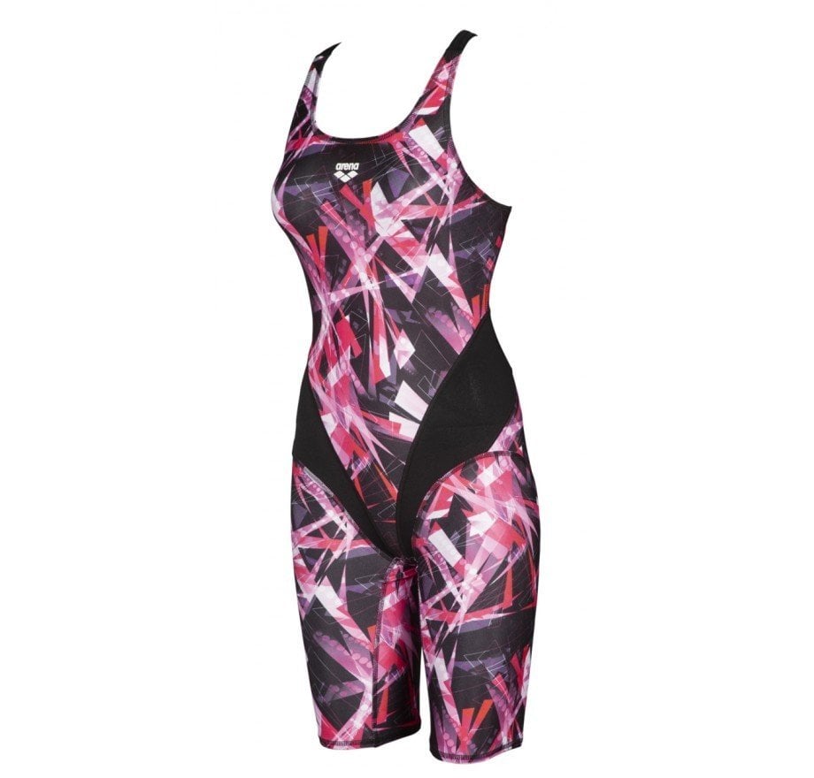 W NIGHT LIGHTS FULL BODY KADIN YÜZÜCÜ MAYOSU /BLACK-PINK