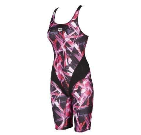 W NIGHT LIGHTS FULL BODY KADIN YÜZÜCÜ MAYOSU /BLACK-PINK