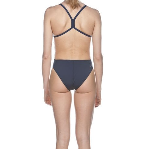 W SOLID LIGHTECH HIGH KADIN YÜZÜCÜ MAYOSU - NAVY/WHITE