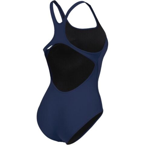 WOMENS TEAM SWIMSUIT SWIM PRO SOLID L/NAVY