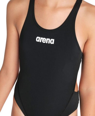 G TEAM SWIMSUIT SWIM TECH SOLID KIZ ÇOCUK YÜZÜCÜ MAYOSU /BLACK