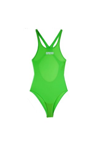 W SOLID SWIM PRO KADIN YÜZÜCÜ MAYOSU  / LEAF-WHITE