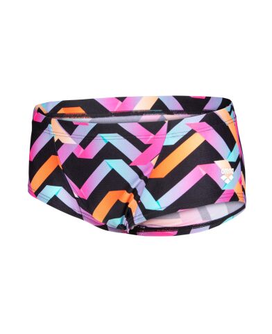 M Arena Texture Swim Low Waist Short Black