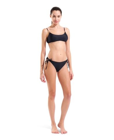 W ARENA ESSENTIALS BIKINI BANDEAU BLACK Kadın Bikini Takımı