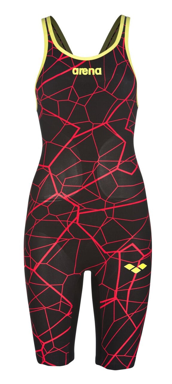 CARBON AIR  KADIN YARIŞ MAYOSU (AÇIK SIRT) LTD ED / BLACK, BRIGHT RED
