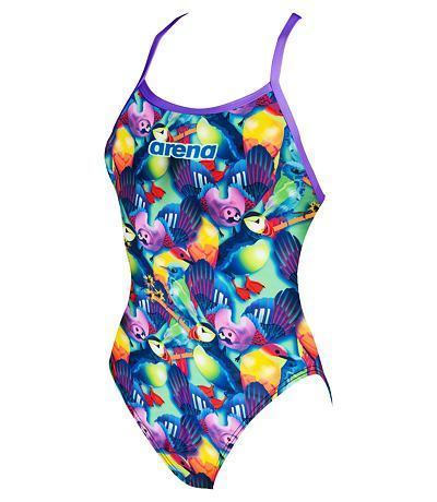 W LIGHTECH HIGH PHA TROPICS KADIN YÜZÜCÜ MAYOSU (F28/8-9, F30/10-11, YAŞ KARŞILIĞIDIR.)