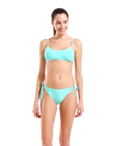 W ARENA ESSENTIALS BIKINI BANDEAU WATER Kadın Bikini Takımı