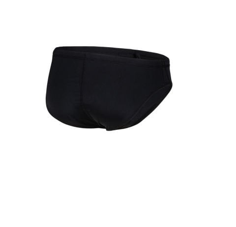 MEN'S TEAM SWIM BRIEFS SOLID ERKEK YÜZÜCÜ MAYOSU / BLACK-WHITE