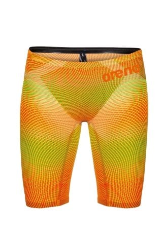 M CARBON AIR2 JAMMER ERKEK YARIŞ MAYOSU / BLACK, LIME ORANGE