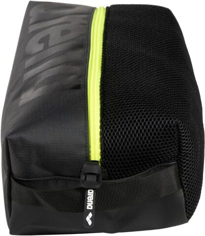 SPIKY III POCKET BAG / DARK_SMOKE-NEON_YELLOW