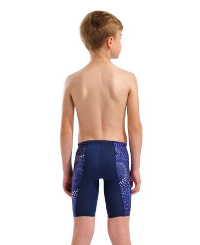 Boy's Arena Fireflow Swim Jammer Navy-White