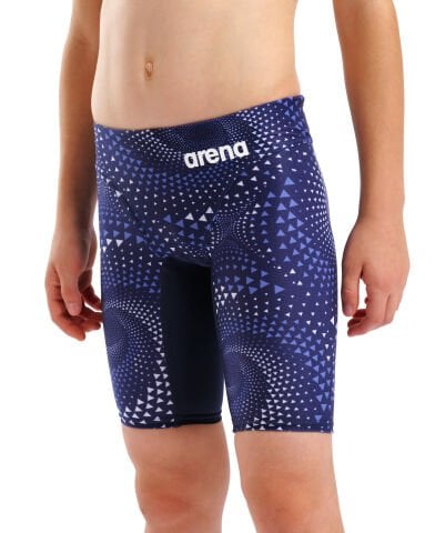 Boy's Arena Fireflow Swim Jammer Navy-White