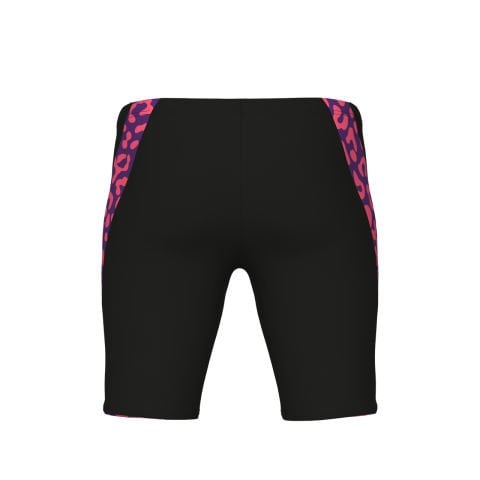 MENS ARENA PRINTED SWIM JAMMER LE/LEOPARD-BLACK FUSCHIA MULTI ERKEK MAYOSU