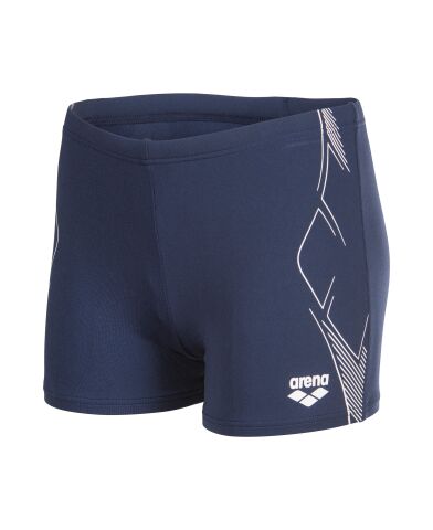B Arena Graphic Swim Short Navy