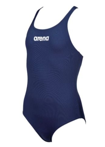 GIRL'S TEAM SWIMSUIT SWIM PRO SOLID KIZ ÇOCUK YÜZÜCÜ MAYOSU /NAVY