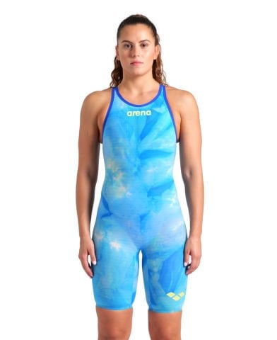 POWERSKIN CARBON AIR2 LE OB/TIE DYE-COBALT KADIN YARIŞ MAYOSU