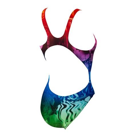 W SWIM TECH HIGH PHA FREE SWIM KADIN YÜZÜCÜ MAYOSU (F28/8-9, F30/10-11, F32/12-13, F34/14-15 YAS KARŞILIĞIDIR.)