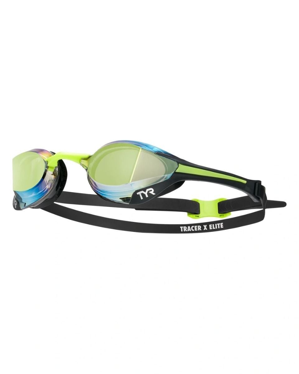 TYR TRACER X ELITE MIRROR/BLACK-LIME YARIŞ GÖZLÜĞÜ