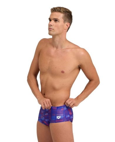 MEN'S ARENA SLOW MOTION SWIM LOW WAIST SHORT EREK YÜZÜCÜ MAYOSU/NEON BLUE