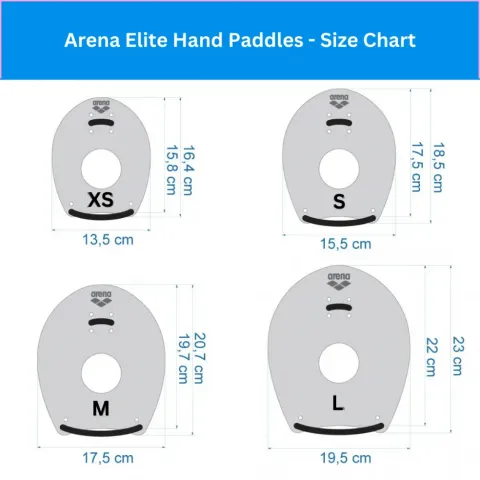 ELITE HAND PADDLE/PINK EL PEDALI