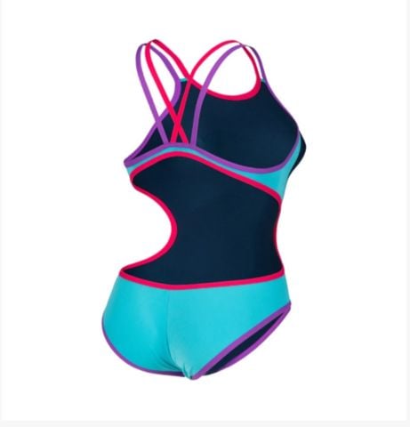 W ARENA ONE DOUBLE CROSS BACK KADIN YÜZÜCÜ MAYOSU / MARTINICA (F30/10-11, F32/12-13, F34/14-15 YAS KARŞILIĞIDIR.)