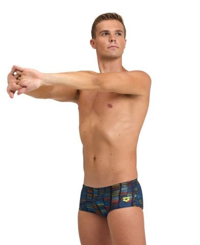 MEN'S ARENA SLOW MOTION SWIM LOW WAIST SHORT ERKEK YÜZÜCÜ MAYOSU / BLACK