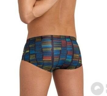 MEN'S ARENA SLOW MOTION SWIM LOW WAIST SHORT ERKEK YÜZÜCÜ MAYOSU / BLACK
