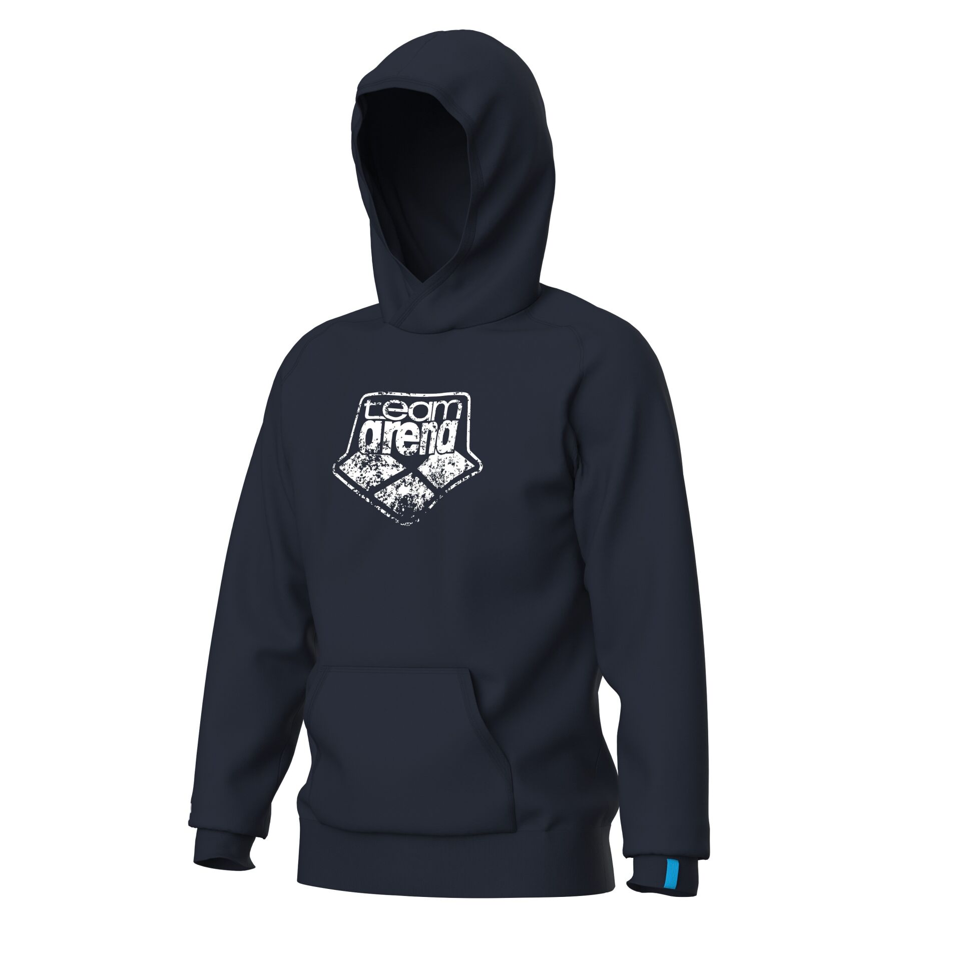 ARENA HOODED SWEAT GRAPHIC BLACK