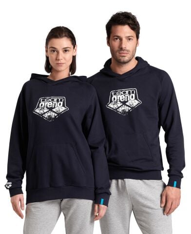 ARENA HOODED SWEAT GRAPHIC BLACK