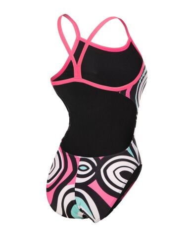 W Arena İllusion Swimsuit Challange Back