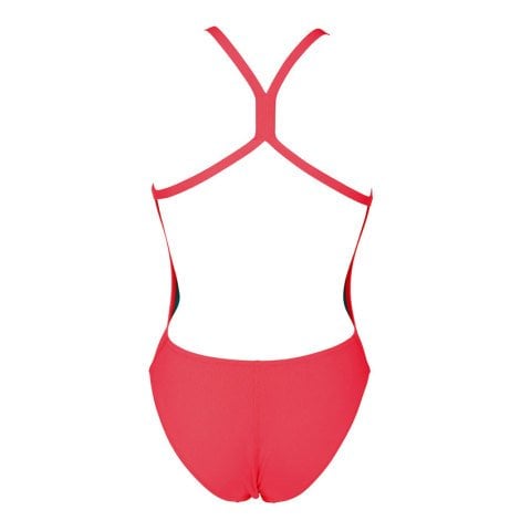 W SOLID LIGHTECH HIGH L KADIN YÜZÜCÜ MAYOSU/ RED/WHITE (F34/14-15 YAŞ KARŞILIĞIDIR.)