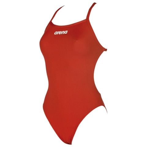 W SOLID LIGHTECH HIGH L KADIN YÜZÜCÜ MAYOSU/ RED/WHITE (F34/14-15 YAŞ KARŞILIĞIDIR.)