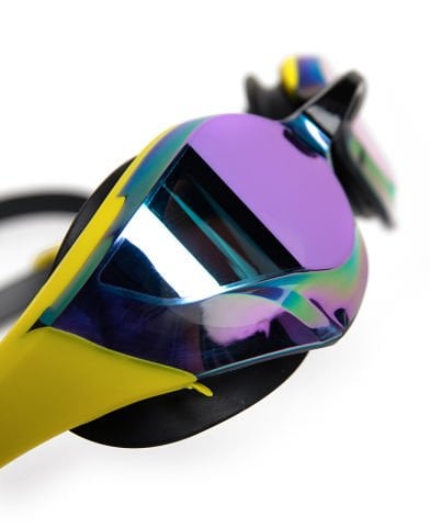 COBRA EDGE SWIPE MIRROR/EMERALD-YELLOW-BLACK