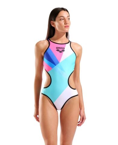 W Arena One Placement Swimtech Back Multicolor