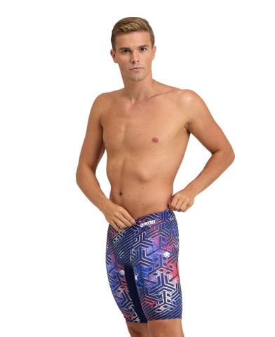 MEN'S ARENA KIKKO PRO SWIM JAMMER ERKEK YÜZÜCÜ MAYOSU /NAVY-RED
