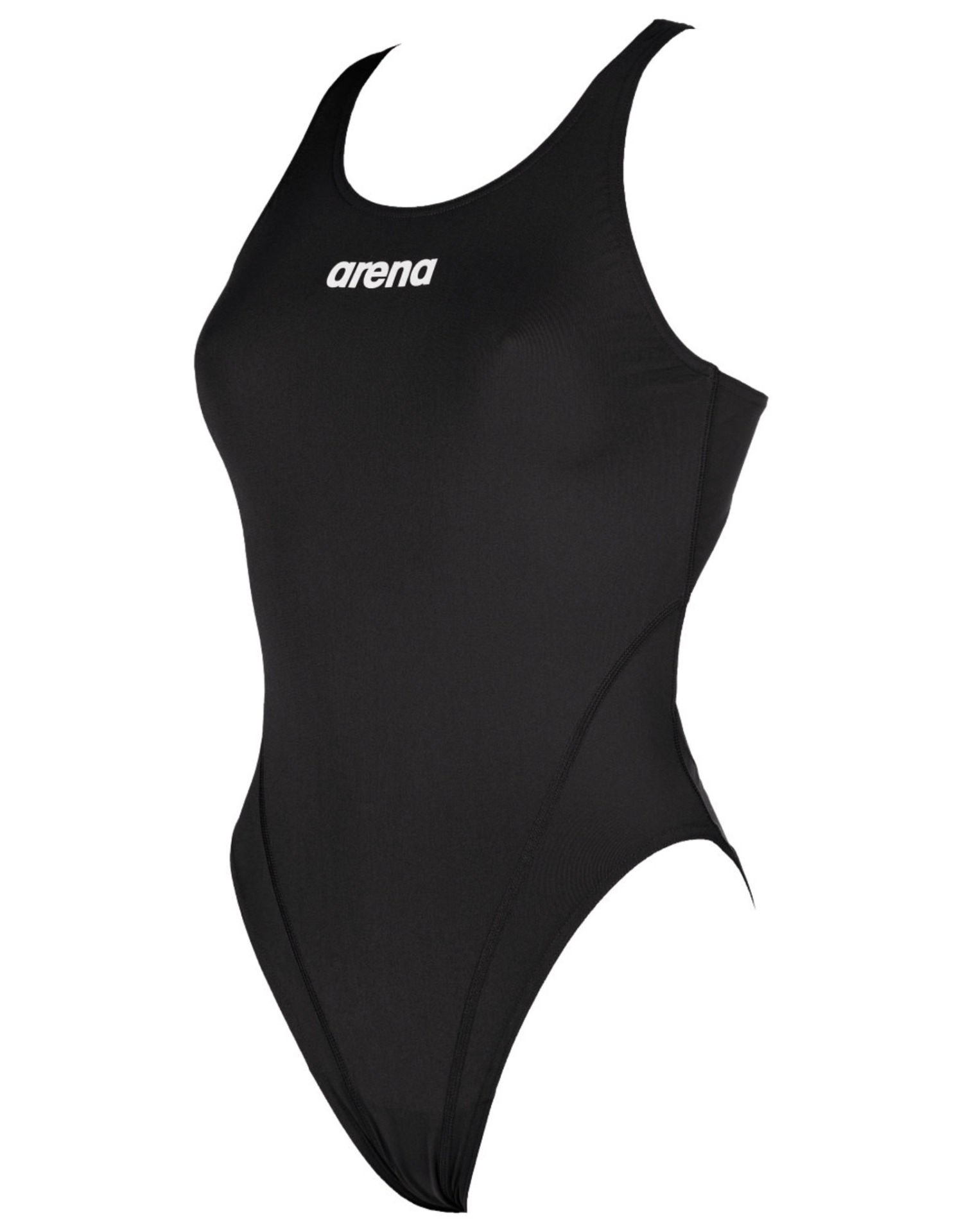 W SOLID SWIM TECH HIGH L / BLACK KADIN MAYOSU