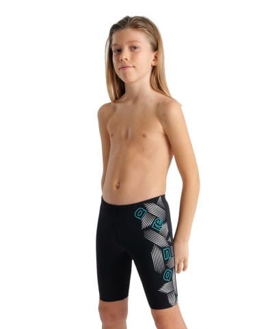 B SWIM JAMMER GRAPHIC ERKEK ÇOCUK YÜZÜCÜ MAYOSU / BLACK