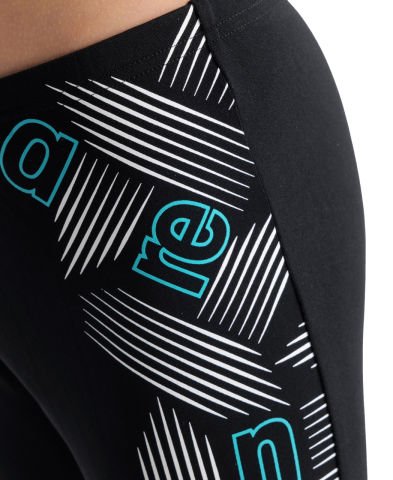 B SWIM JAMMER GRAPHIC ERKEK ÇOCUK YÜZÜCÜ MAYOSU / BLACK