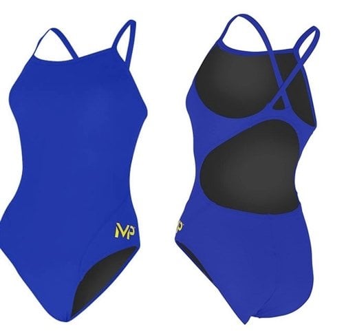 MP MID BACK SOLID  KADIN YÜZÜCÜ MAYOSU/ ROYAL BLUE