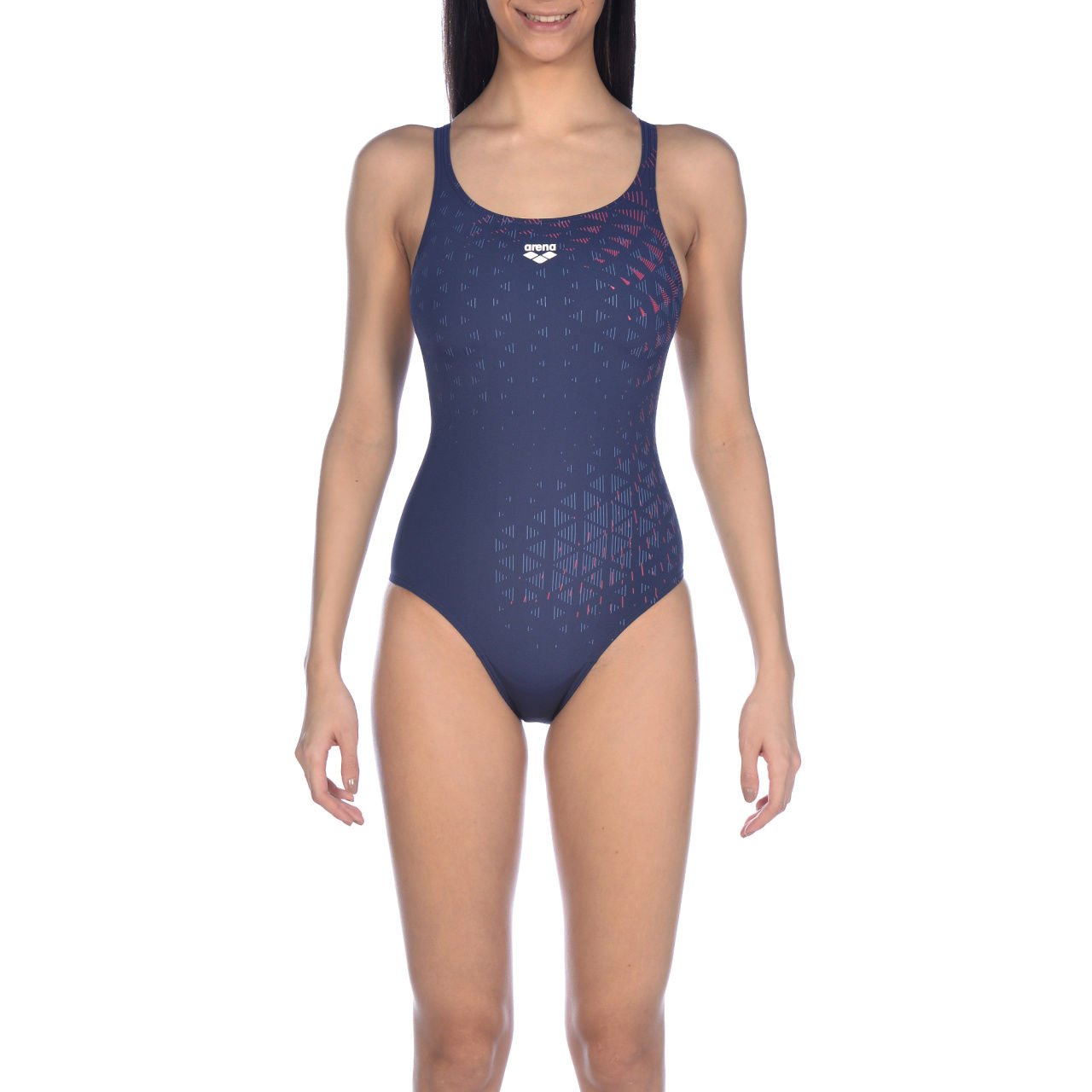W ARENA ONE TUNNEL VISION SWIM PRO BACK / NAVY-FRE