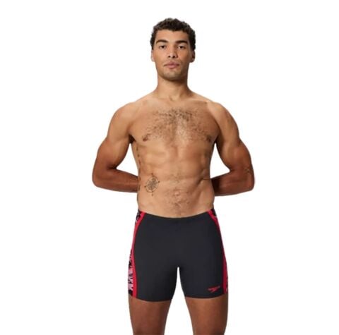 Speedo Hyperboom Splice Mid Jammer Erkek Yüzücü Ma