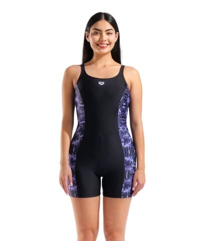 W ARENA SLEVELESS SLIMKINI BLACK-BATIK