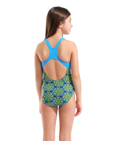 G ARENA FLORAL SWIMSUIT SWIM PRO BACK