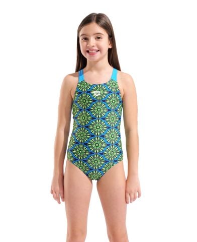 G ARENA FLORAL SWIMSUIT SWIM PRO BACK