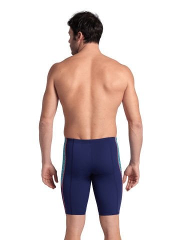 MEN'S ARENA CAMO KIKKO SWIM JAMMER/NAVY-WATER MULTI ERKEK MAYOSU