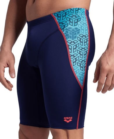 MEN'S ARENA CAMO KIKKO SWIM JAMMER/NAVY-WATER MULTI ERKEK MAYOSU