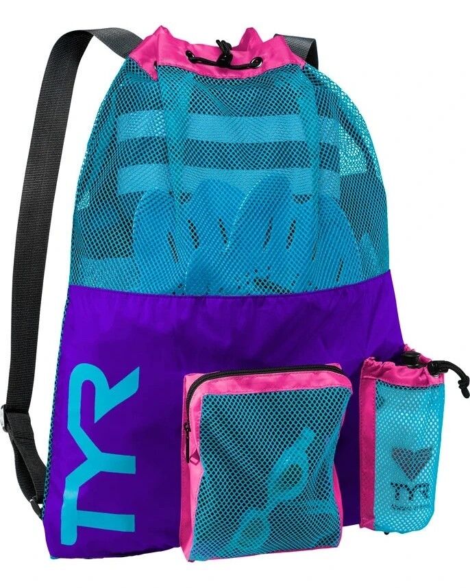 ALLIANCE BIG MESH MUMMY BACKPACK/PURPLE-BLUE