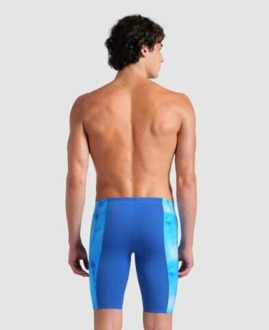 MENS ARENA SWIM JAMMER ALLOVER PRINT/TIE DYE/BLUE MULTI ROYAL ERKEK MAYOSU
