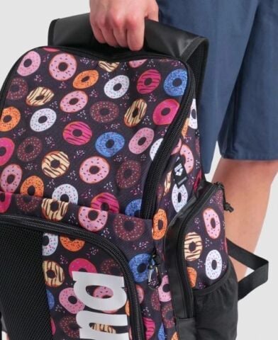 SPIKY III BACKPACK 45 ALLOVER / DONUTS funny prints spor sırt çantası